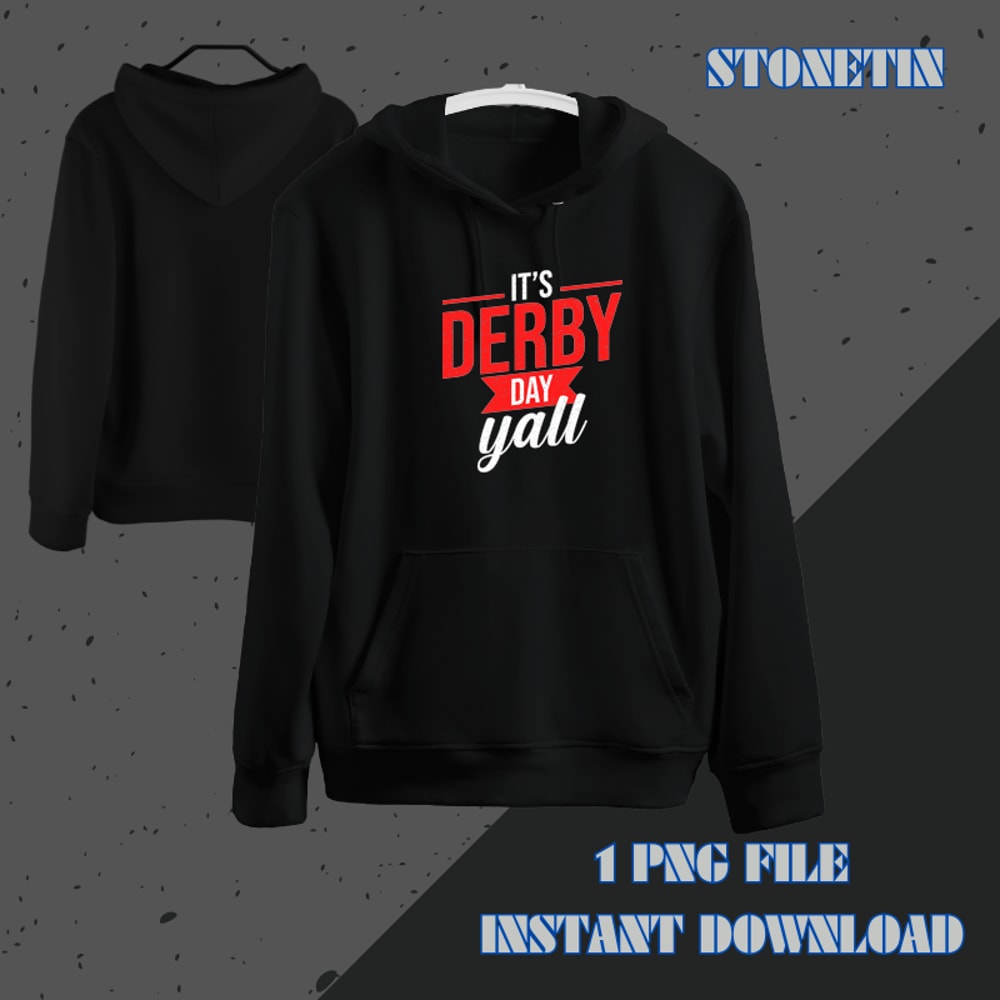 Funny Horse Racing Retro Its Derby Day Yall KY Derby Horse.png