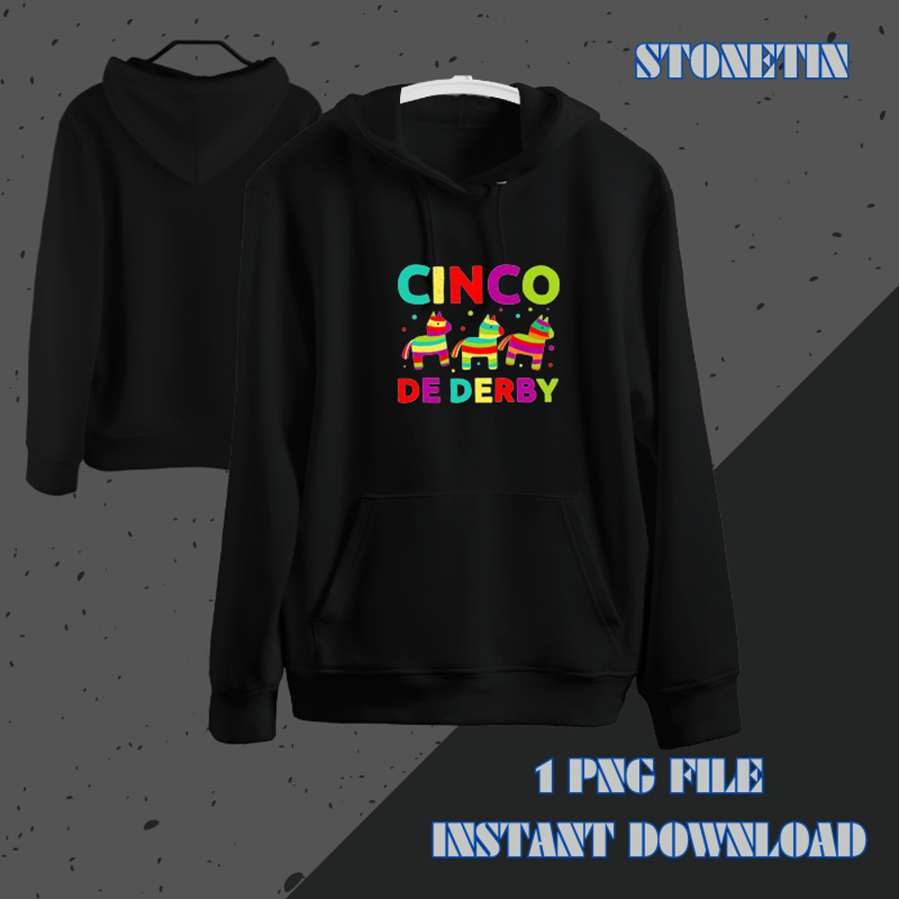 Funny Horse Racing Vintage Cinco De Derby KY Derby Horse.png