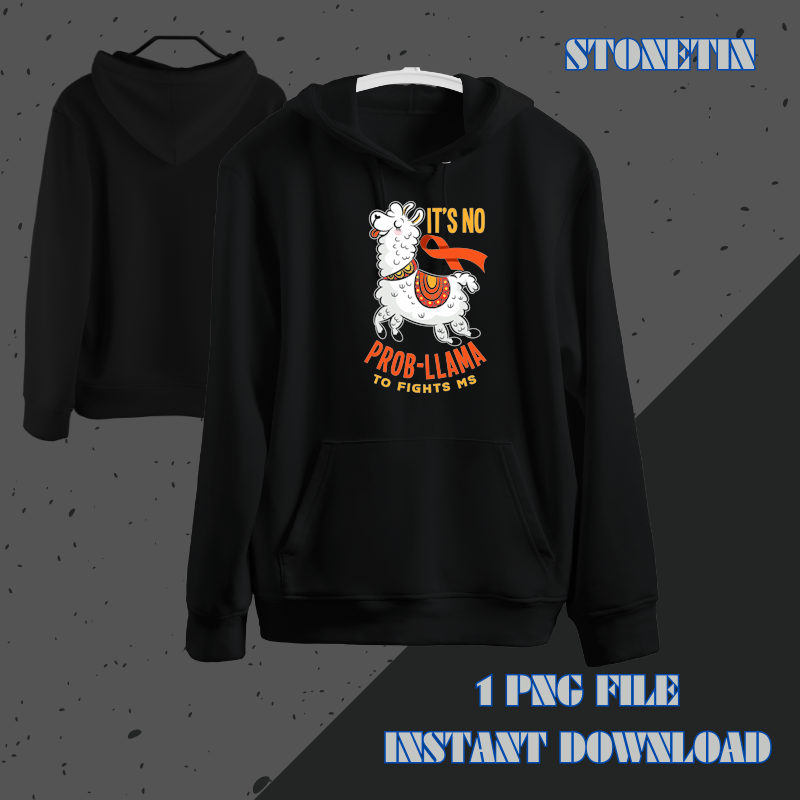 Funny MS Warrior Llama Fight MS Multiple Sclerosis Awareness.png