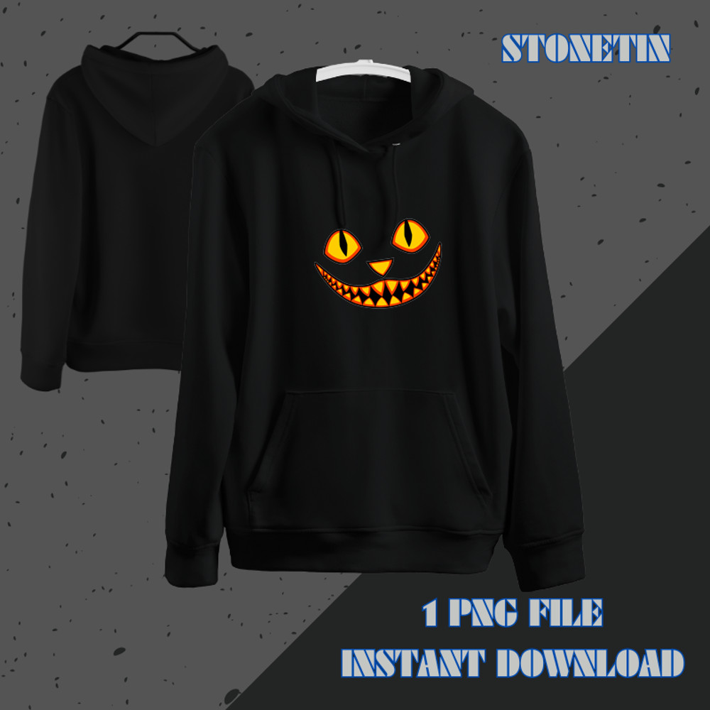 Halloween Pumpkin Jack O Lantern Face Funny Matching.png
