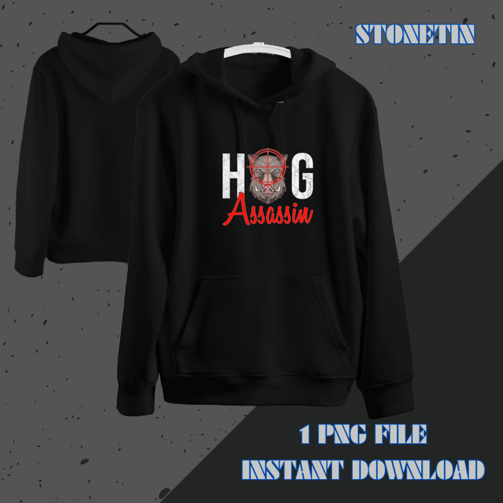 Hog Assassin Funny Pig Hunting Hog Hunting.png