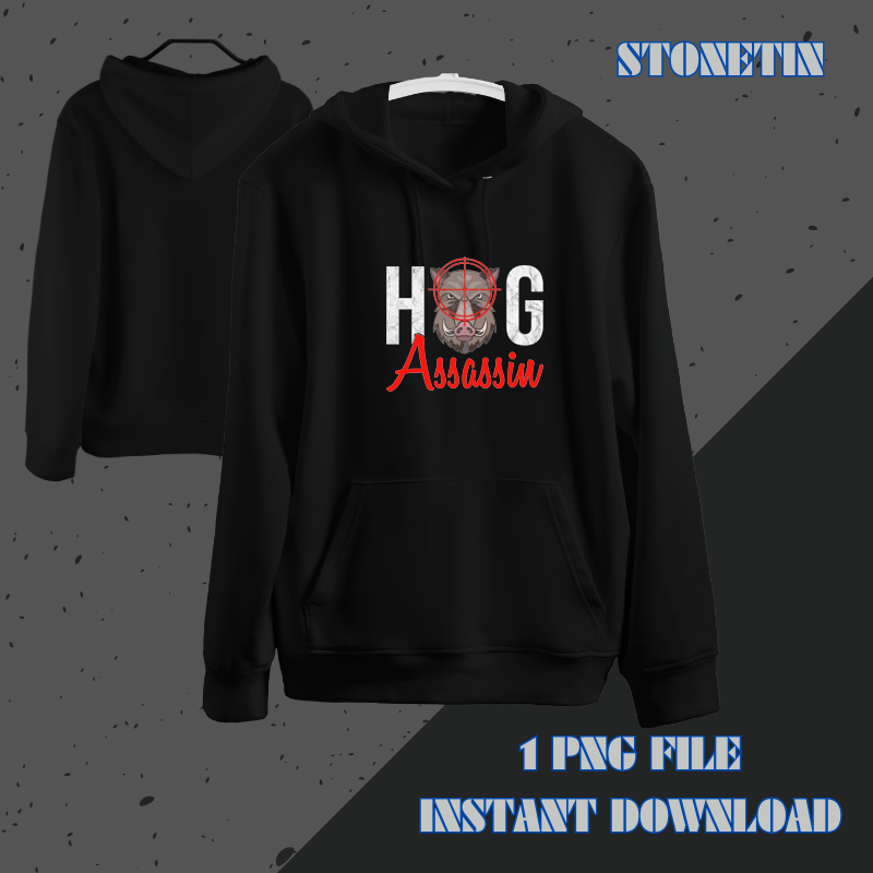 Hog Assassin Funny Pig Hunting Hog Hunting.png