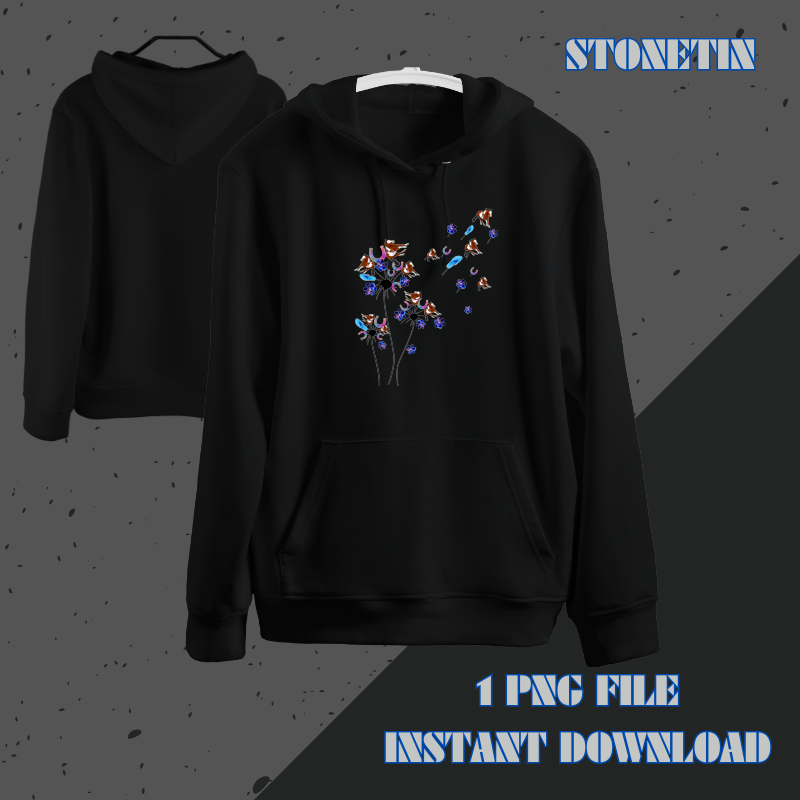 Horse Dandelion Water Color Funny Gift For Horse Lovers.png