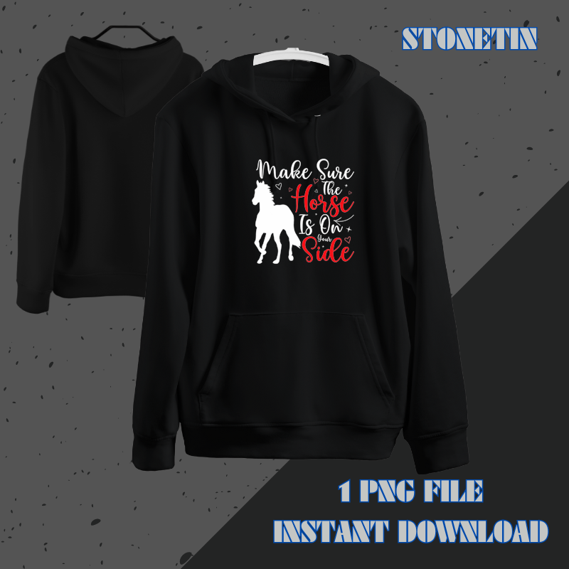Horse On Your Side Funny Barrel Racer Horse Racing Graphic 21.png