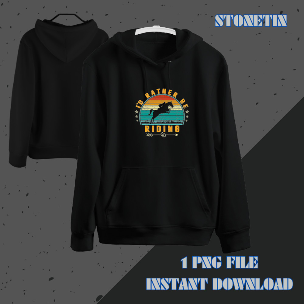 Horse Rider Shirt Funny Id Rather Be Riding Horse Gifts.png