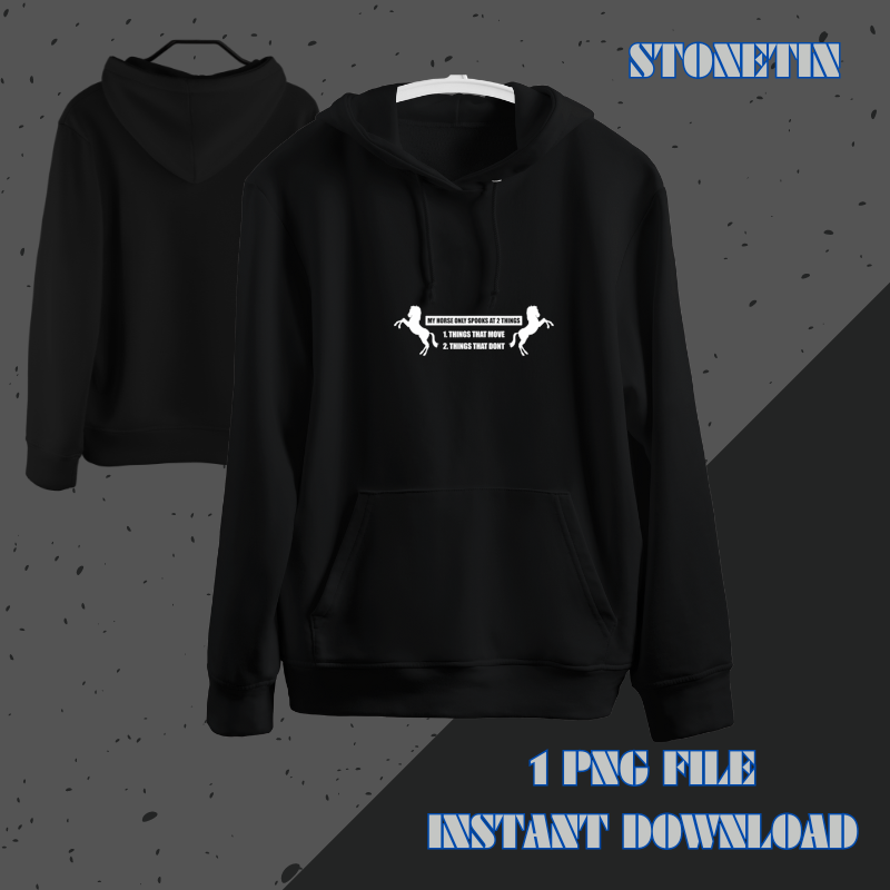 Horse Riding Funny My Horse Only Spooks At 2 Things.png