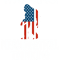 American Flag Warning Neanderthal Thinking Shirt.png
