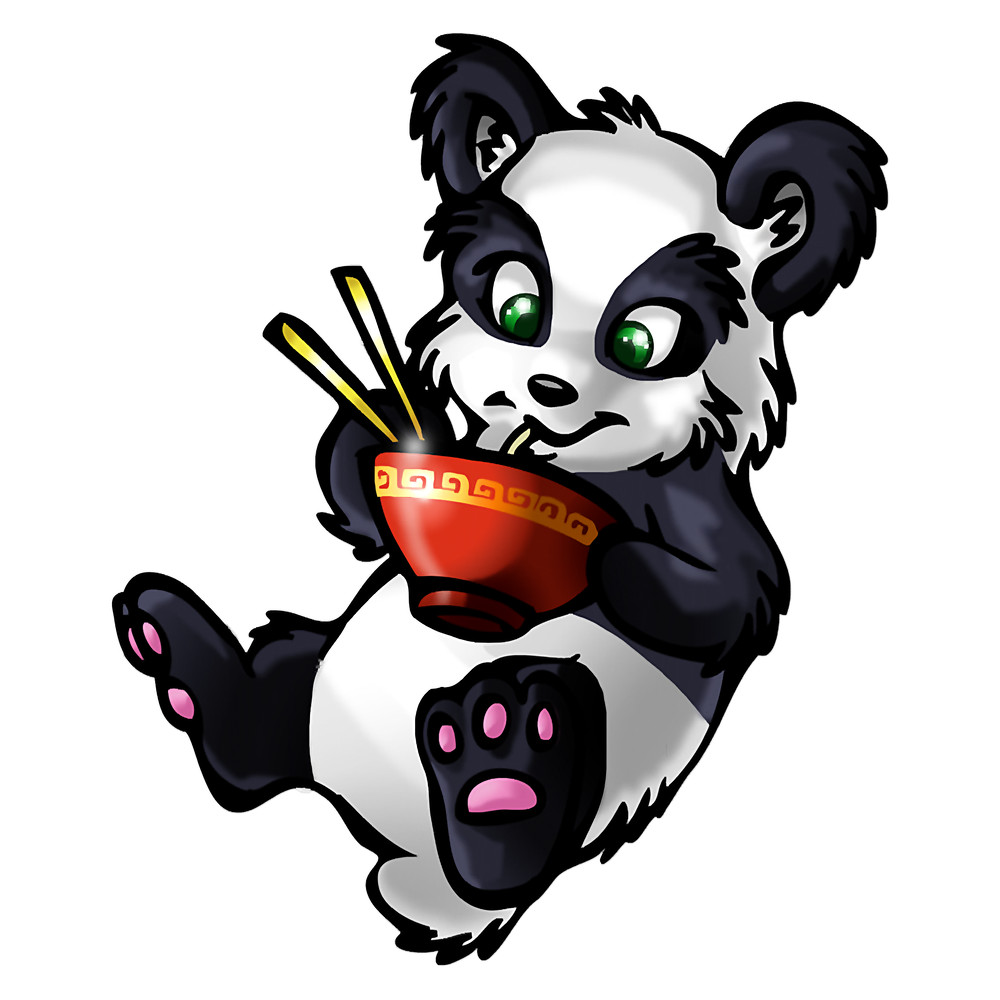 Kawaii Cute Anime Panda Otaku Japanese Ramen Noodles Gift T-Shirt.png