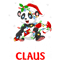 Panda Animal Lover Xmas Funny Panda Claus Christmas T-Shirt.png
