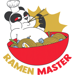 ramen master - anime animals - pandas japanese aesthetics