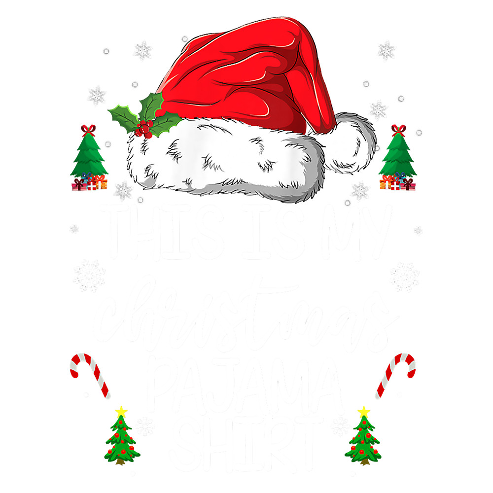 This is My Christmas Pajama Shirt Funny Christmas Matching T-Shirt.png
