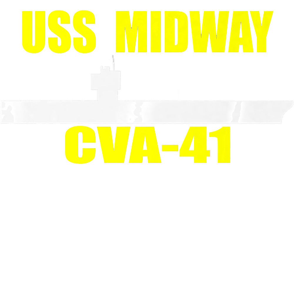 USS Midway CVA-41 Aircraft Carrier Sailor Veterans Day Premium T-Shirt.png