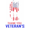 American Flag Veteran Day Thank You Veterans Funny Vintage T-Shirt.png