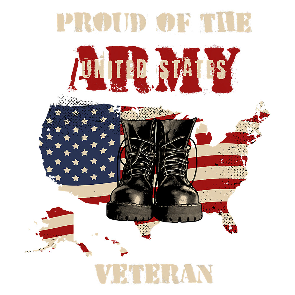 Proud Of Veteran - The US Army - Veteran Day 2022 T-Shirt.png