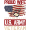 Proud Wife Of A U.S. Army Veteran - Soldier Wife Premium T-Shirt.png