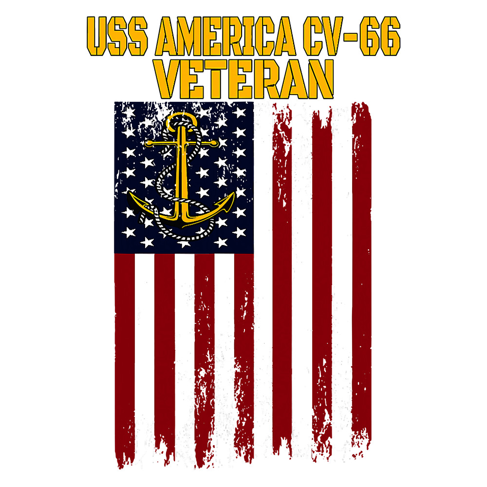 USS America CV-66 CVA-66 Aircraft Carrier Veteran's Day T-Shirt.png