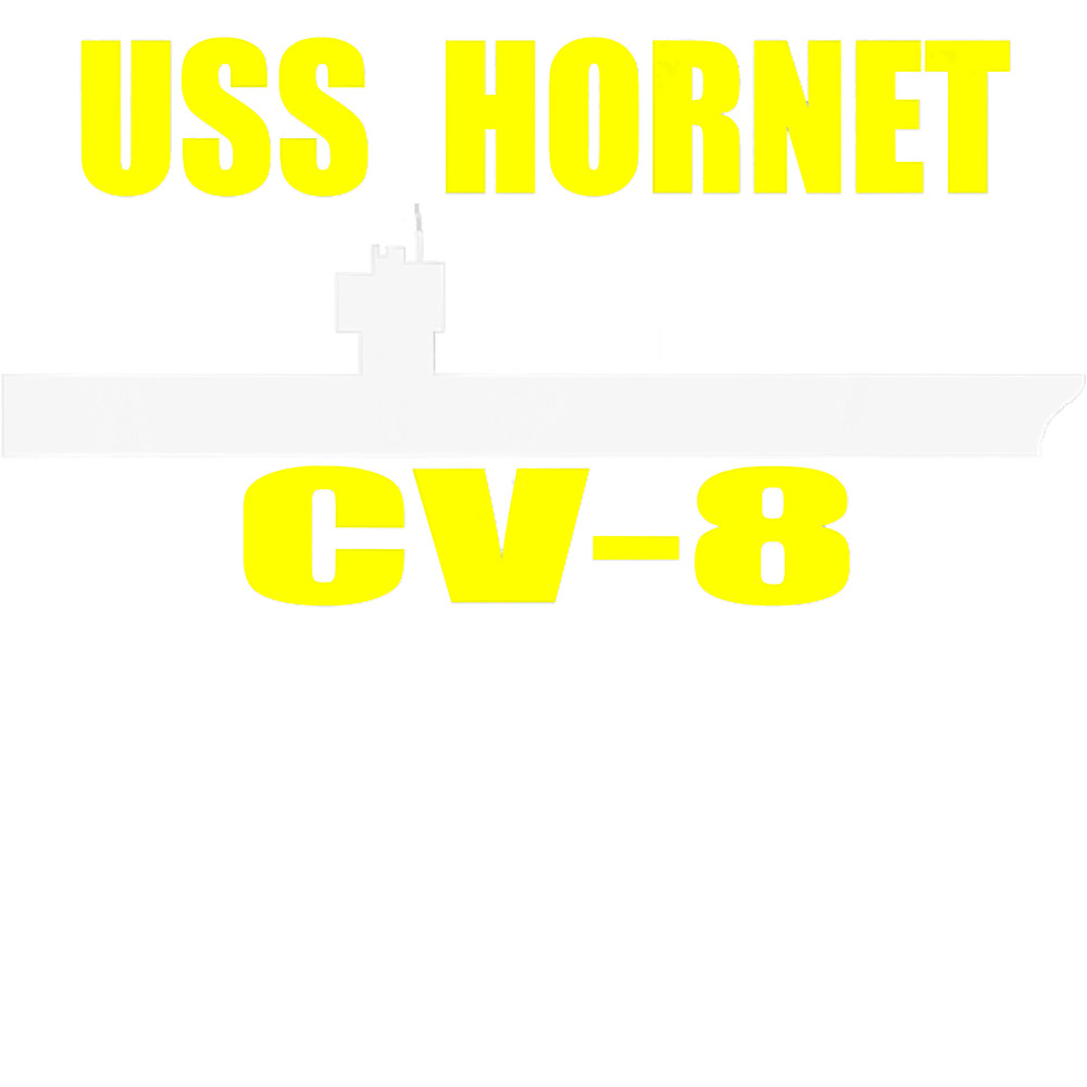USS Hornet CV-8 Aircraft Carrier Sailor Veterans Day D-Day T-Shirt.png