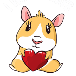 i will always melt with you loving guinea pig valentines day png, png for shirt, png files for sublimation, digital down
