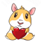 I Will Always Melt With You Loving Guinea Pig Valentines Day.png