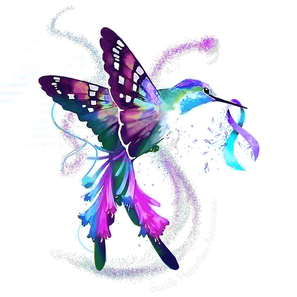 Hummingbird Purple Blue Ribbon Suicide Prevention Awareness.png