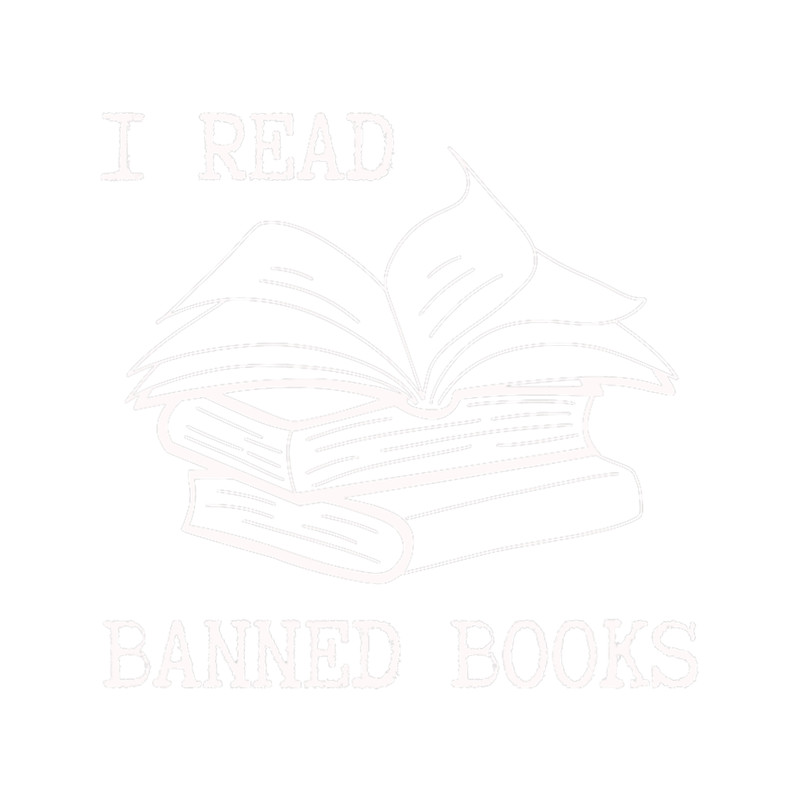 I Read Banned Books Cute Vintage Bookish Merch Librarian.png