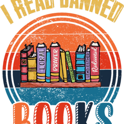 i read banned books week librarian freedom reader nerd men, png, png for shirt, png files for sublimation, digital downl