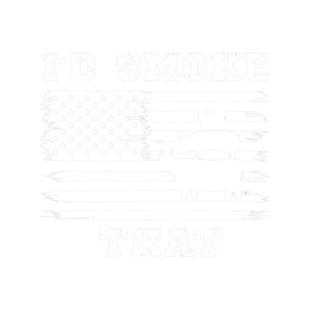 Id Smoke That Chicken Pig Cow American Flag.png