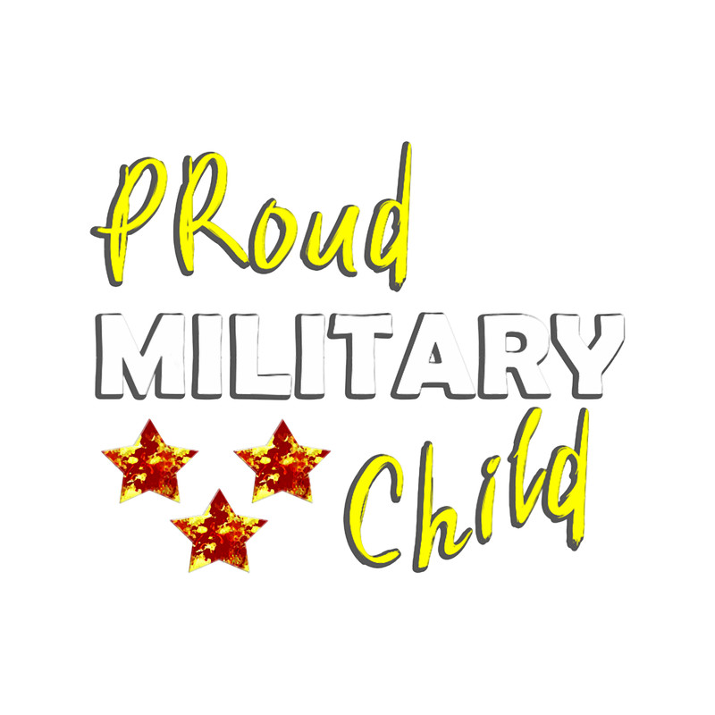 Im A Military child Month Of The Military kid Army Soldier.png