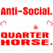 Im Not AntiSocial Cable Internet And Quarter Horse Tshirt.png