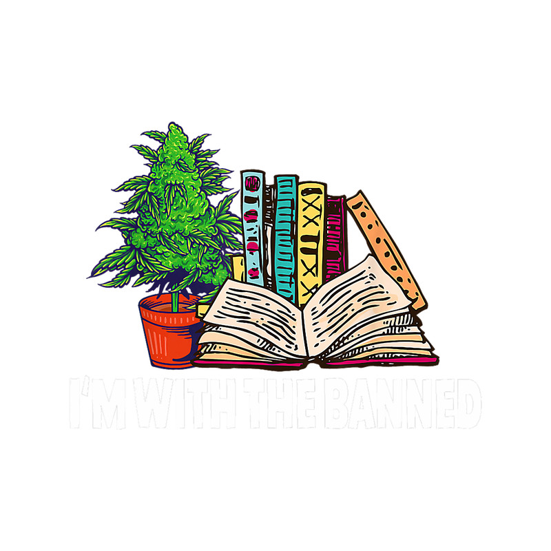 Im With The Banned Librarian Books Bookworm.png