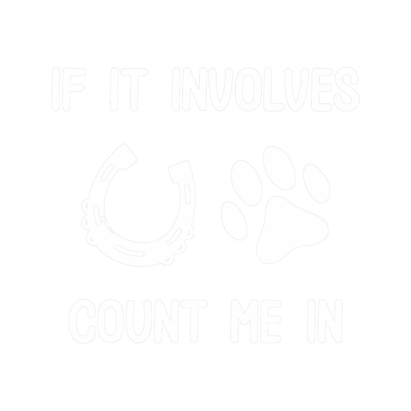 Involves Dogs And Horses Funny Horse Riding Racing Graphic.png
