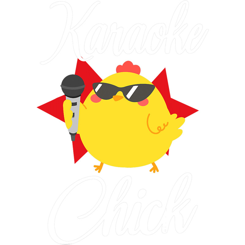 Karaoke Singer Chicken Karaoke Chick.png