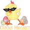 Kids Chicks Magnet Dabbing Chicken Clothing Toddler Boys Easter.png