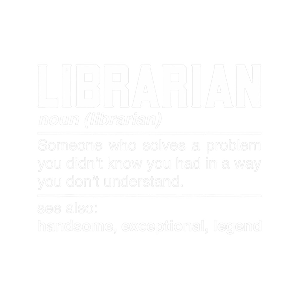 Librarian Definition Design 2Archivist Curator Noun.png