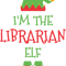 Librarian Elf Family Matching Christmas Group Funny Xmas.png