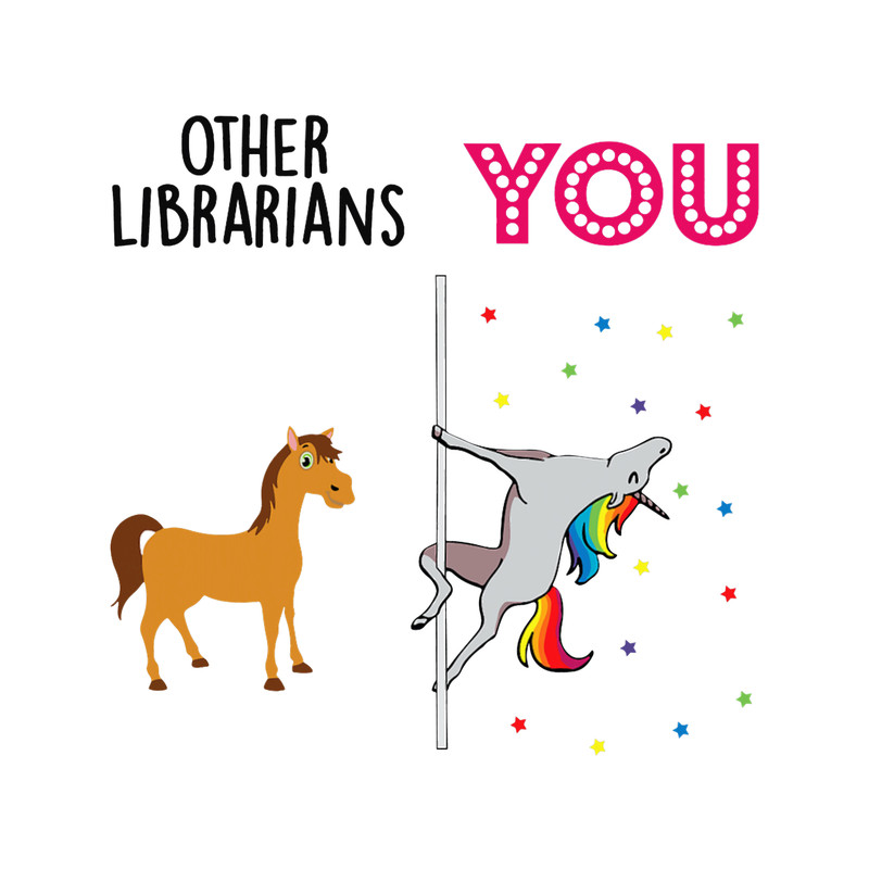 librarian Funny Unicorn.png