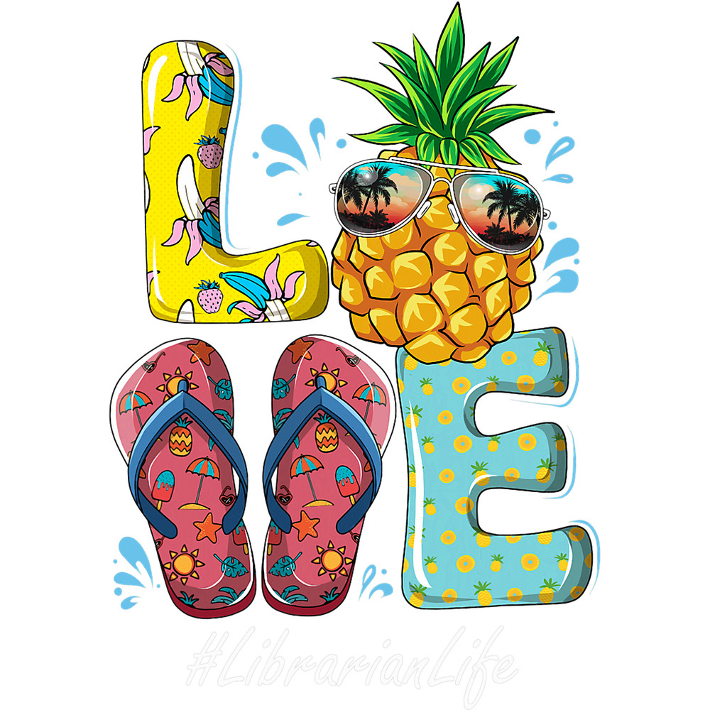 Librarian Hello Summer Happy Last Day School.png