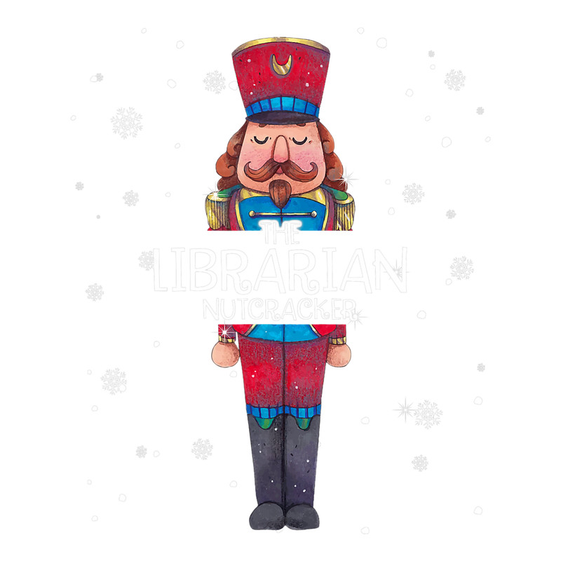 librarian nutcracker family matching 3pajama.png