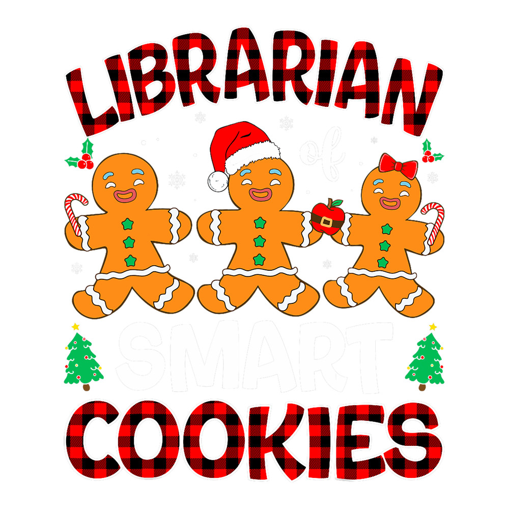 Librarian of Smart Cookies Gingerbread Librarian Christmas.png