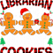 Librarian of Smart Cookies Gingerbread Librarian Christmas.png