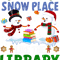 Librarian Theres Snow Place Like The Library Christmas 213.png