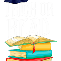 librarian trick or read library event halloween book lovers, png, png for shirt, png files for sublimation, digital down