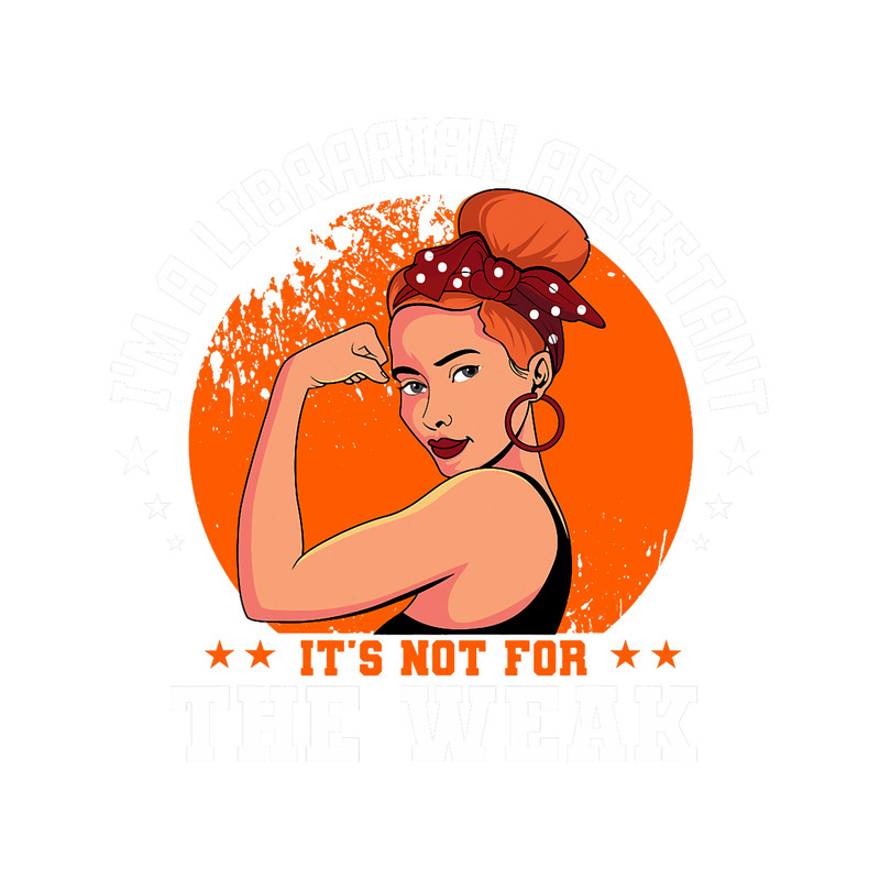 Library Assistant Keeper Librarian Associate Strong Woman.png