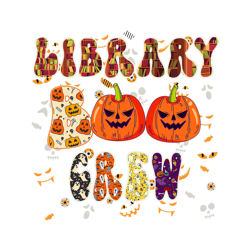 Library Boo Crew School Librarian Halloween Library Book 28.png