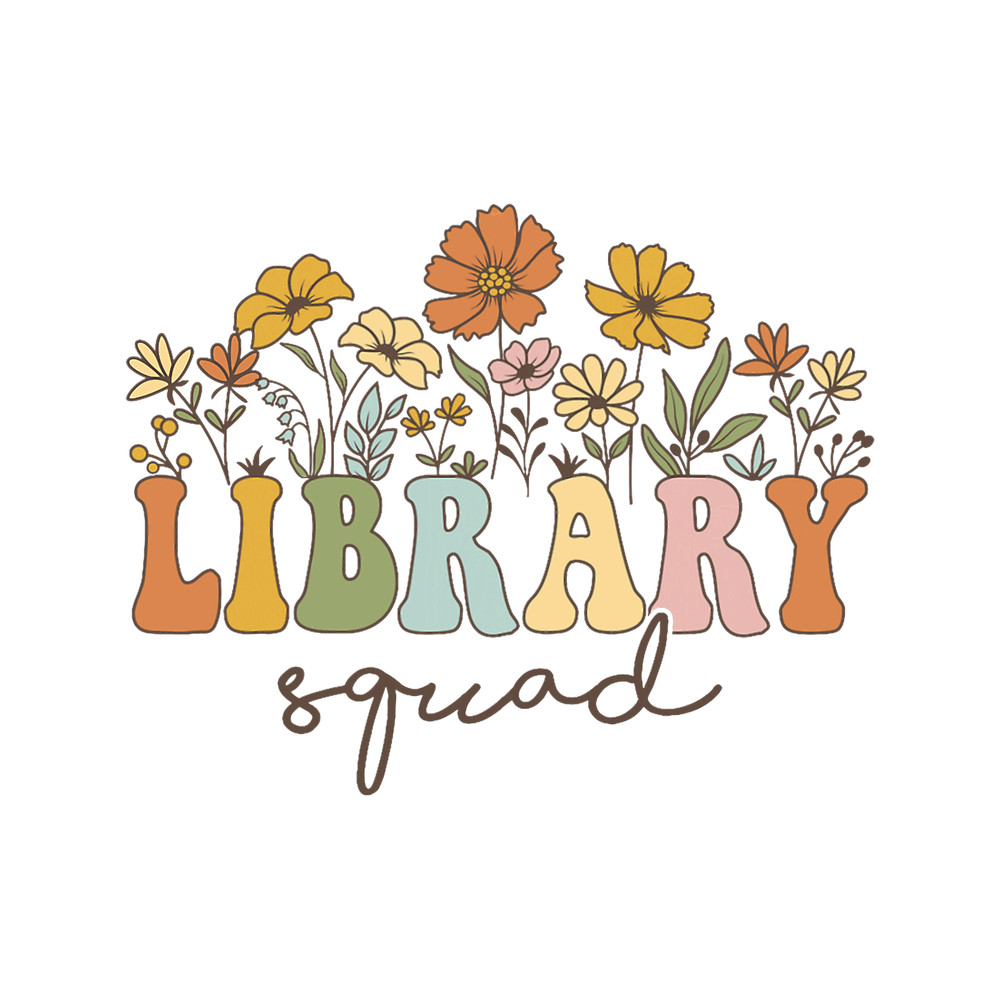 Library Squad Bibliophile Book Lover Reading Crew Librarian.png