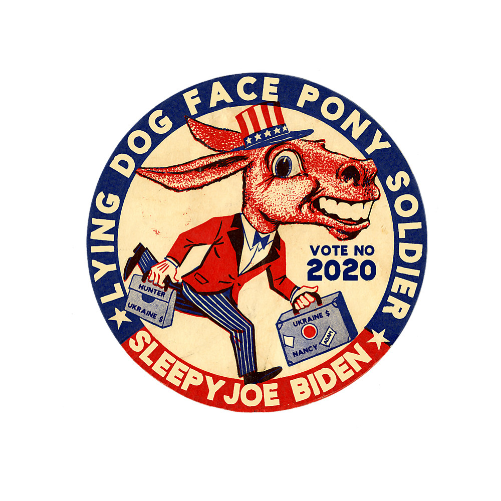 Lying Dog Face Pony Soldier Quid Pro Quo Joe Biden Donkey.png