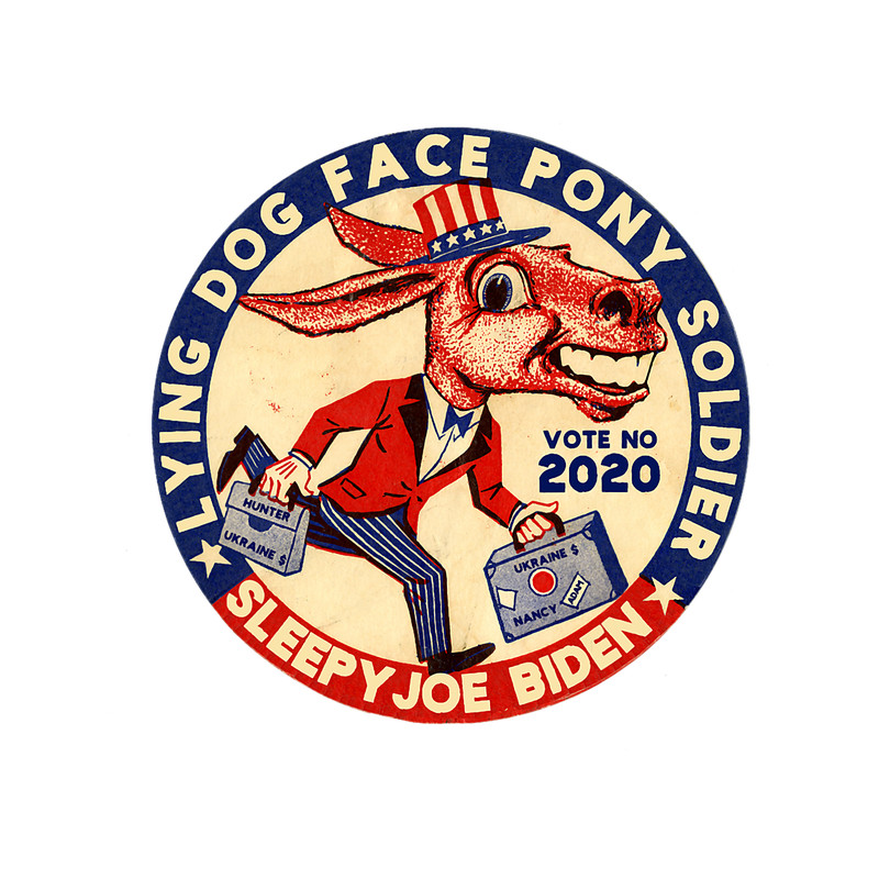 Lying Dog Face Pony Soldier Quid Pro Quo Joe Biden Donkey.png