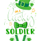Matching St Patricks Day Leprechaun Im a Lucky Soldier.png