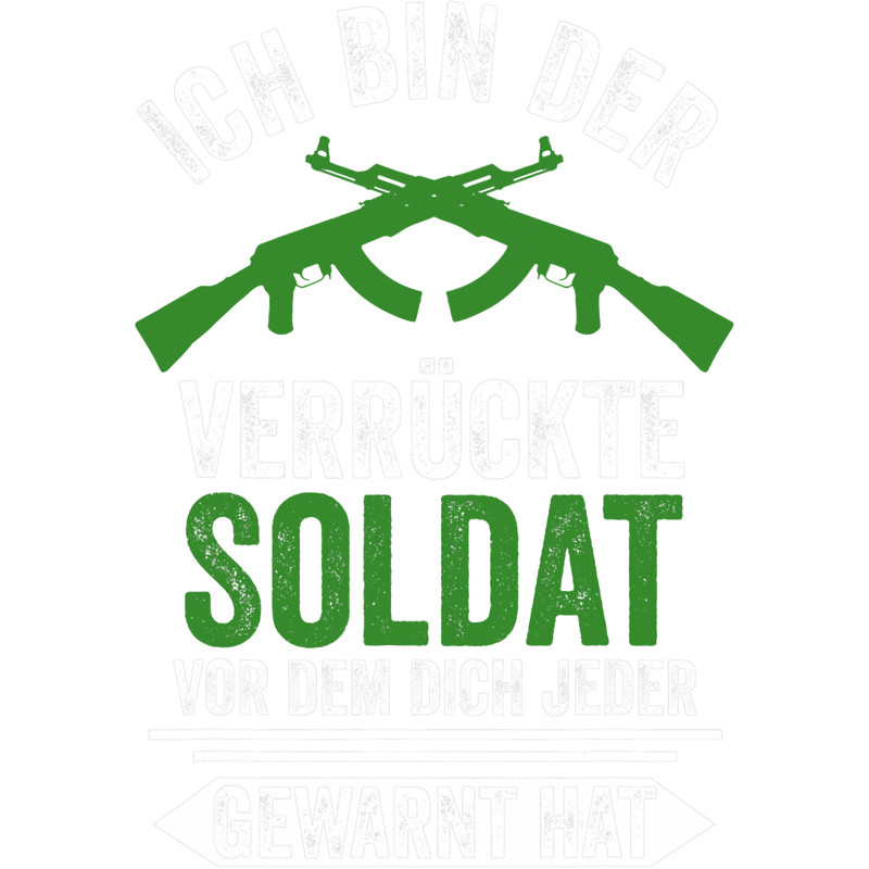 Mens Crazy Soldier German Army War Military.png