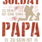 Mens Soldier Papa mit Shn 2German Armed Forces Honor Soldiers Father.png